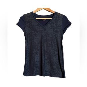 3 for $30! Joe fresh navy v‎ neck tee with lace front